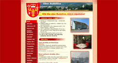 Desktop Screenshot of oldweb.rudoltice.cz