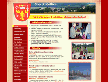 Tablet Screenshot of oldweb.rudoltice.cz